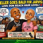 Peller Goes Bald for Jarvis: Love Don Turn Haircut to Anti-Troll Armour