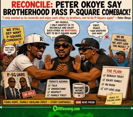 RECONCILE: Peter Okoye Say Brotherhood Pass P-Square Comeback As Fans Continue To Hope For Reunion