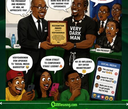 VeryDarkMan Recognition Award: NBA Turn Social Media Voice Into Conference Conversation