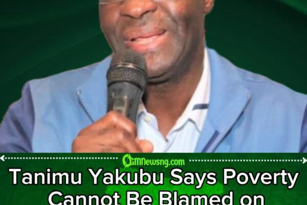 Poverty Was Already Here, Reforms Just Walked Into the Room — Tanimu Yakubu Defends Tinubu’s Economic Overhaul