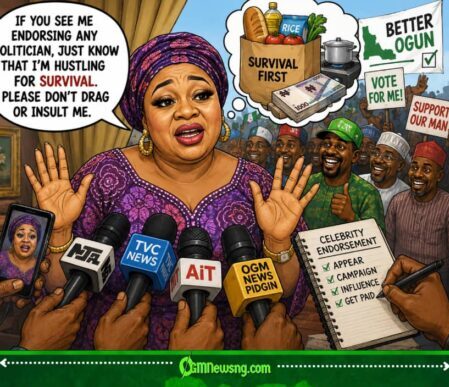 Ronke Oshodi Don Give Nigerians Warning: “If You See Me Supporting Politician, No Drag Me — Na Survival Hustle”
