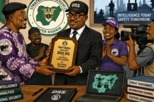 STRATEGIC INTELLIGENCE HONOUR AS RATTAWU GIVES DSS DG FOR NATIONAL SECURITY