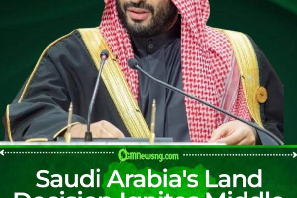 Saudi Arabia Reportedly Refuses Israeli Land Purchases