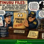 TINUBU FILES: FBI SAY “OPEN THIS FILE CAREFULLY” AS INFORMANTS AND AGENTS’ SAFETY ENTER FOIA BATTLE