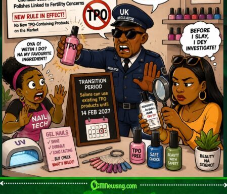 TPO Ban Don Enter Beauty War As UK Tells Gel Nail Chemical “Your Time Don Finish”