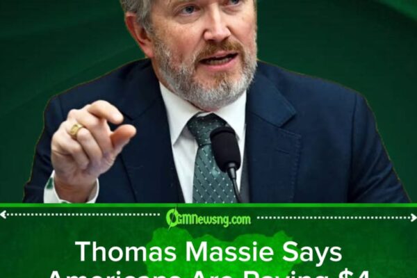 Thomas Massie Says Americans Are Paying Nearly $4 for Gas Amid Middle East Conflict