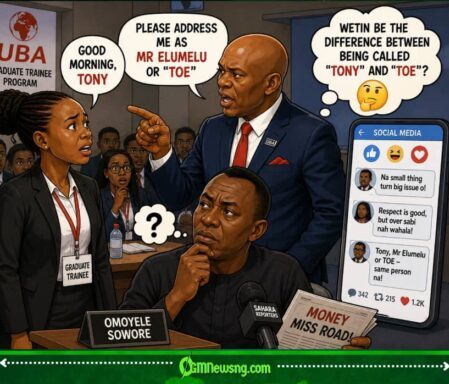 “Tony” and “TOE” Don Become Election Matter? Sowore Questions Elumelu’s Graduate Trainee Drama