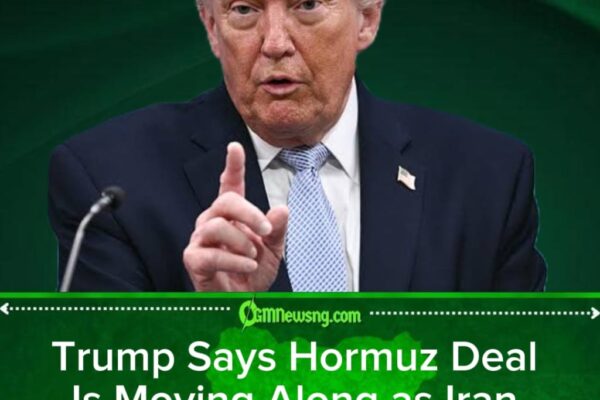 Trump Says Hormuz Deal Is “Moving Along Good” as Global Shipping Holds Its Breath