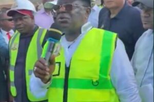 Umahi Points The Finger At Government: TooBenin–Asaba Road Crisis: Who Really Failed Nigerians?