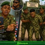 Soldier Wear Uniform Beg Money for TikTok Live, Army Sharp-Sharp Carry Am Go Explain