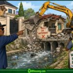 Waterway Wahala Wike Bulldozers Enter Maitama as Waterways Become Priority