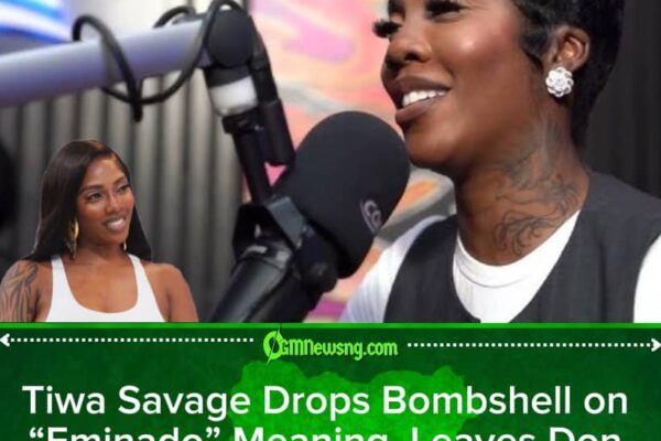 Tiwa Savage Decodes “Eminado” and Teases Don Jazzy: “You Keep Saying It Means Lucky Charm”
