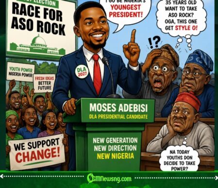 YOUNGEST PRESIDENT DREAM: 35-Year-Old Moses Adebisi Shake Political Table Before 2027 Election