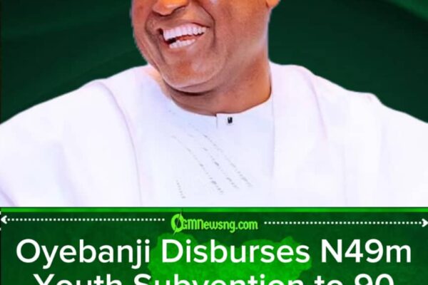 Governor Biodun Oyebanji: Ekiti Youths Get N49m, and Suddenly Governance Has Entered the Group Chat