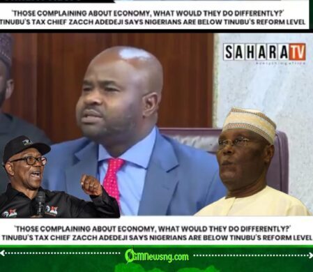 Zacch Adedeji Takes Jab at Atiku, Obi, Says They Are Below Tinubu's Reform Level