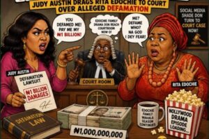 ₦1 BILLION LAWSUIT: EDOCHIE FAMILY WAHALA DON CARRY BRIEFCASE ENTER COURT