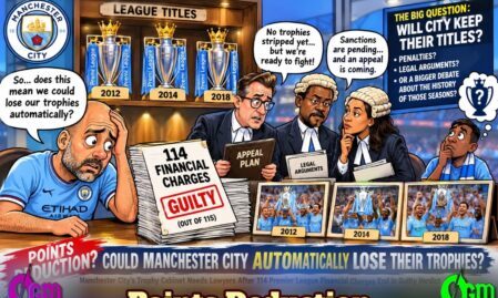 114 Guilty Findings — Could Manchester City Face Points Deduction, Title Stripping, or Relegation?