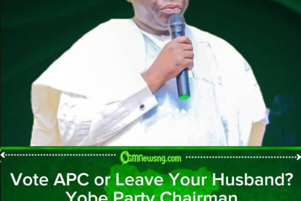 Yobe APC Chairman Turns Marriage Into Campaign Strategy, Then Quickly Calls It “Joking Banter”