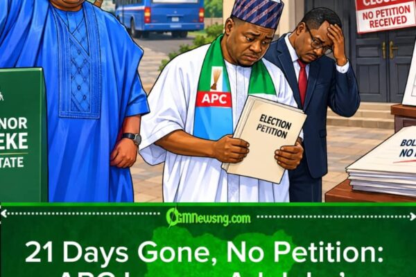OSUN PETITION MATTER: APC MISS COURT BUS AS ADELEKE VICTORY ENTER PEACE MODE