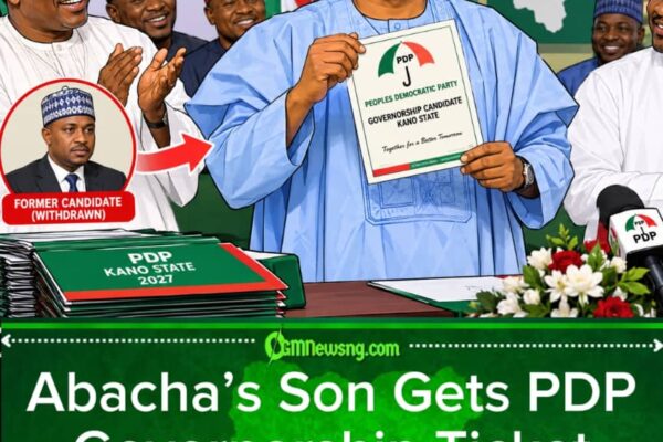 Abacha Pikin Don Return to Kano Guber Race — PDP Change Candidate, Party Wahala Still Dey Knock Door!
