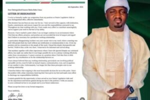 Hon.Abba Aliyu Tilde Resigns as Senior Legislative Aide to Senator Shehu Buba Umar, Political Circles Take Notice