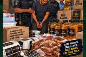 Adulterated Drinks Factory Trouble: Rivers Man Allegedly Busted As Secret Alcohol Operation Raises Alarm