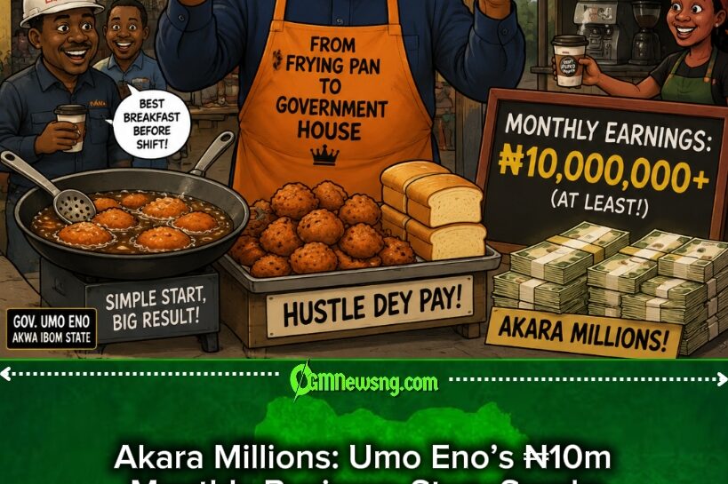 Akara Millions: Governor Umo Eno’s ₦10m Monthly Akara Business Gist Sets Nigeria’s Internet On Fire