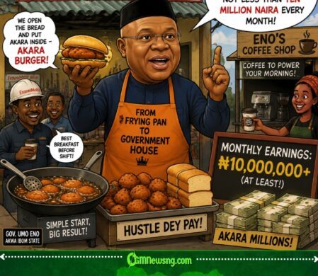 Akara Millions: Governor Umo Eno’s ₦10m Monthly Akara Business Gist Sets Nigeria’s Internet On Fire