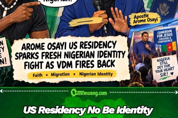 Arome Osayi US Residency Matter Sparks Fresh Nigerian Identity Fight as VDM Fires Back