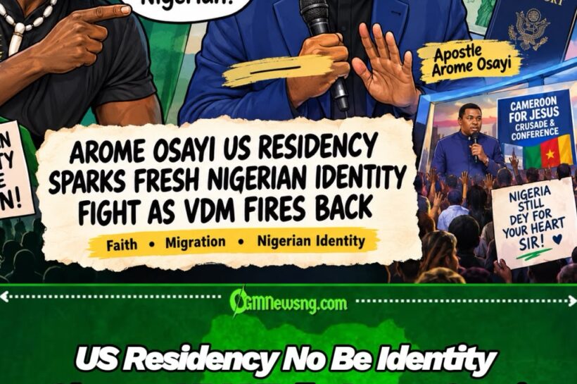 Arome Osayi US Residency Matter Sparks Fresh Nigerian Identity Fight as VDM Fires Back