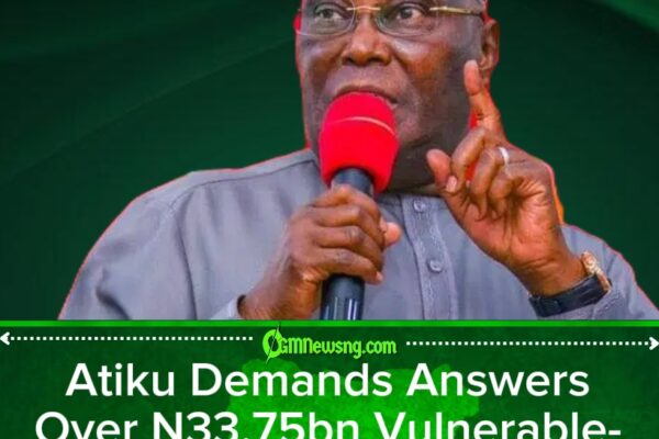 Atiku Demands Answers Over N33.75bn Cash Transfer as Auditors Search for the Missing Paper Trail