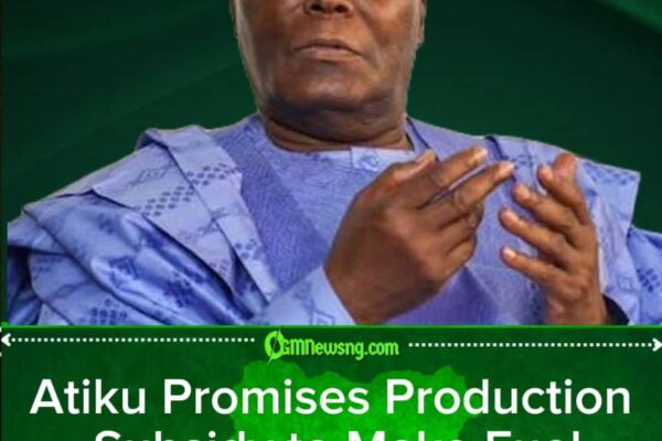 Atiku Moves to Replace Fuel Import Subsidy With Production Subsidy, Promises Nigerians Affordable Nigeria