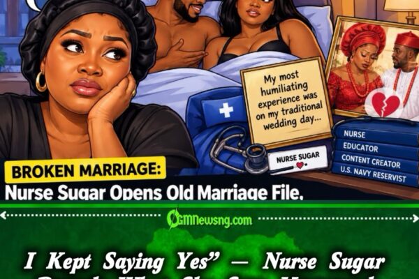 BROKEN MARRIAGE: Nurse Sugar Opens Old Marriage File, Says Ex-Husband Almost Turned Threesome Request to Regular Appointment