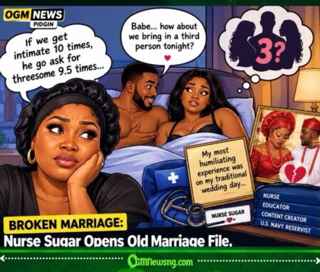 BROKEN MARRIAGE: Nurse Sugar Opens Old Marriage File, Says Ex-Husband Almost Turned Threesome Request to Regular Appointment