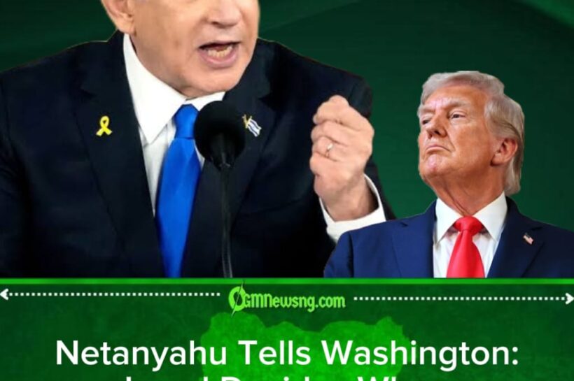 Netanyahu Draws the Line: “America Doesn’t Decide” When Israel’s War Ends