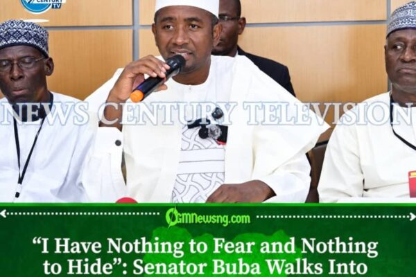 Senator Buba Submits Himself to DSS, Police and DIA Over Allegations