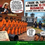 CRUDE OIL THEFT DON BECOME 10-YEAR BUSINESS AS COURT SENDS NINE TO PRISON