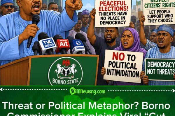 Borno Commissioner Don Enter Political Hot Seat Over “Cut Finger” and “Flog” Warning to Opponents