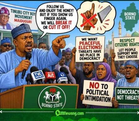 Borno Commissioner Don Enter Political Hot Seat Over “Cut Finger” and “Flog” Warning to Opponents
