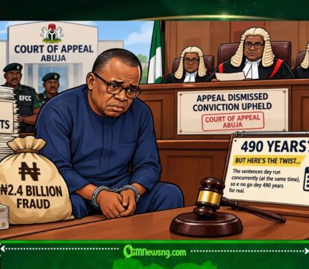 Appeal Court Tell Ex-NEXIM Boss, “This One No Be Ordinary Appeal” Over ₦2.4bn Fraud