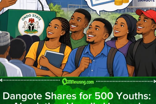 Dangote Shares for 500 Ondo Youths: Aiyedatiwa Drops Investment Bombshell as Questions Begin