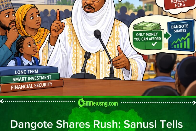 Dangote Shares: Sanusi Warns Nigerians Not to Turn School Fees and House Rent Into Investment Capital