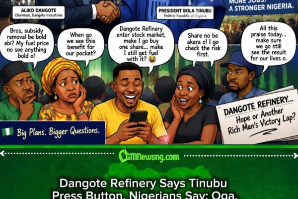 Dangote Refinery Praise Tinubu Spark Fresh Fuel Wahala As Nigerians Ask For Better Days