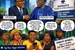 Dangote Refinery Praise Tinubu Spark Fresh Fuel Wahala As Nigerians Ask For Better Days