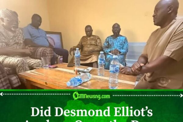 Desmond Elliot Says “I’m Sorry” as Political Future Comes Under Spotlight