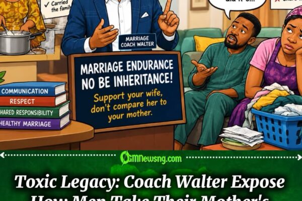 Endurance Na Motor Brand, No Be Wife Job Description: How Coach Walter Scatter African Men "Suffer-Head" Table.