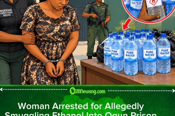 Ethanol Enters Ogun Prison Gbas Gbos as Woman Allegedly Disguises It as Bottled Water