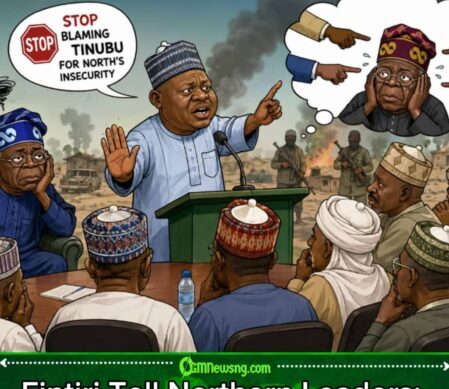 FINTIRI TELL NORTH: TINUBU NO BE YOUR SCAPEGOAT FOR EVERY INSECURITY WAHALA
