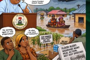 FLOOD ALERT: Senate Don Raise Alarm As Nigerians Ask If Water Problem Go Finally Get Solution