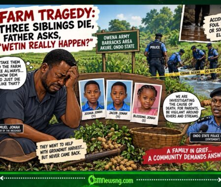 Farm Tragedy: Three Siblings Die, Father Asks, “Wetin Really Happen?”